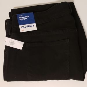 NWT Ladies Old Navy Black Jeans
